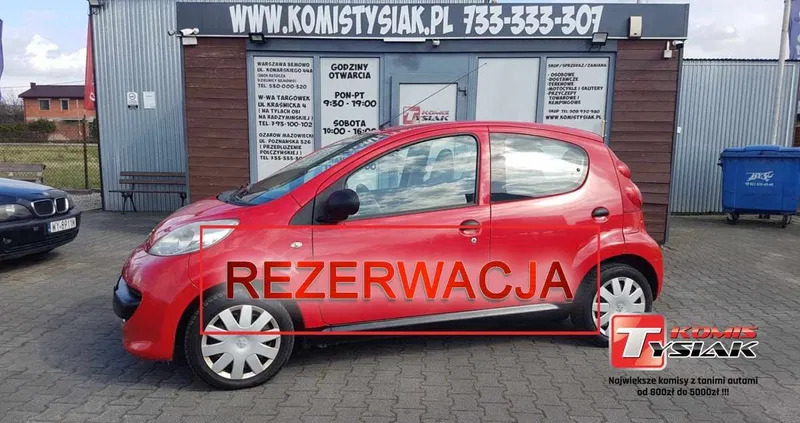 świątniki górne Peugeot 107 cena 5000 przebieg: 225669, rok produkcji 2008 z Świątniki Górne